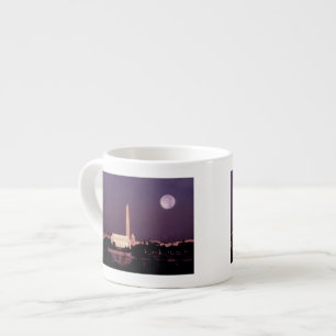 Tasse Expresso Monument de Washington, le capitol et Jefferson