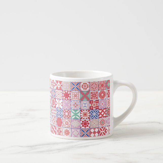 Tasse Expresso Moroccan rouge (Droite)