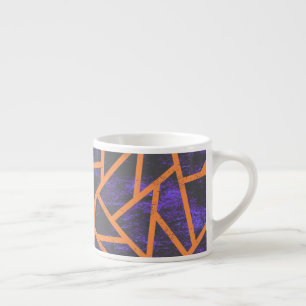 Tasse Expresso Mosaïque d'Halloween