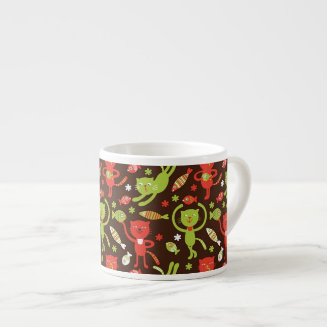 Tasse Expresso motif (Devant droit)