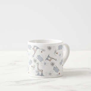 Tasse Expresso motif 2 de griffonnage