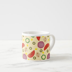 Tasse Expresso Motif 2 de pizza