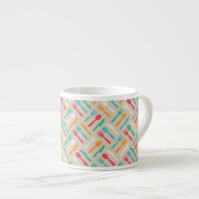 Tasse Expresso Motif 3 de cuisine (Devant droit)