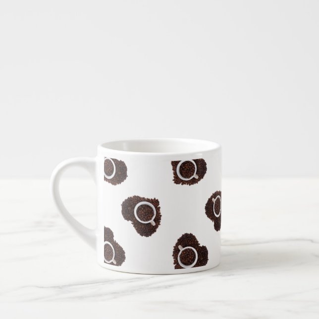 Tasse Expresso motif Abstrait à café (Gauche)