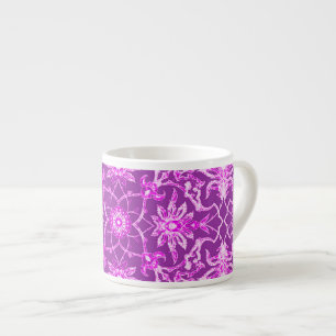 Tasse Expresso Motif chinois Art Nouveau - Amethyst violet