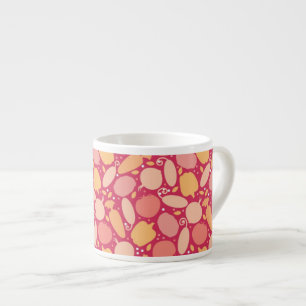 Tasse Expresso Motif coloré de légumes