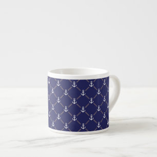 Tasse Expresso Motif d'Ancre