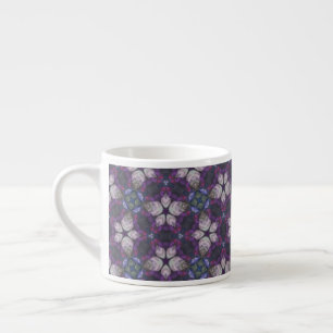 Tasse Expresso Motif de design lilas