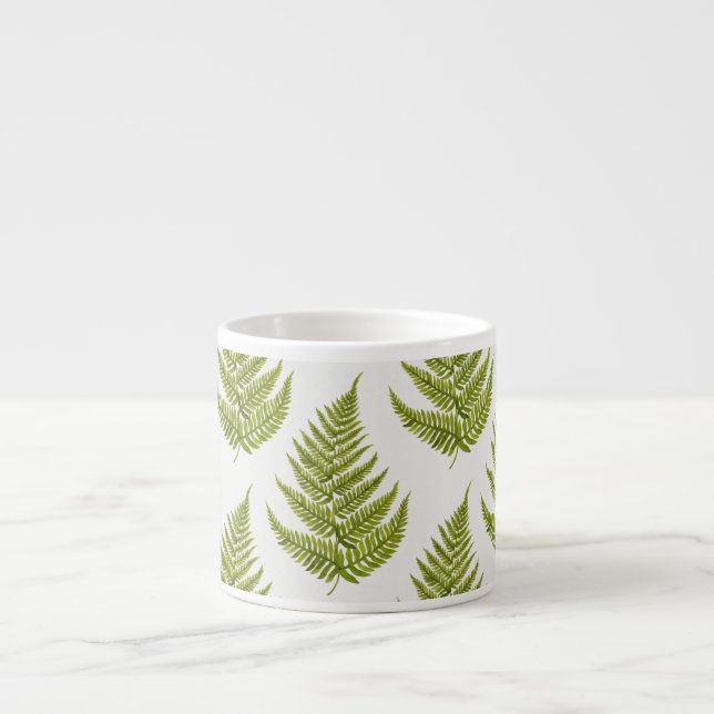 Tasse Expresso Motif de fouille aquarelle (Devant)