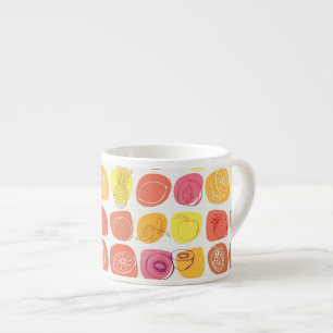 Tasse Expresso Motif de fruit
