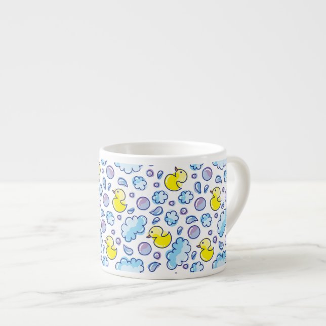 Tasse Expresso motif de lavage (Devant droit)