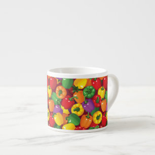 Tasse Expresso Motif de paprika