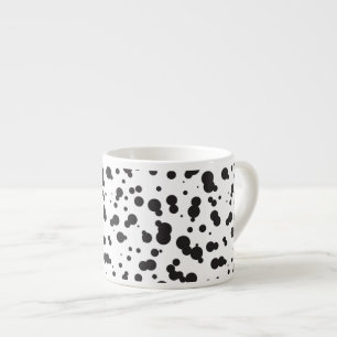 Tasse Expresso Motif de points de Dalmatine