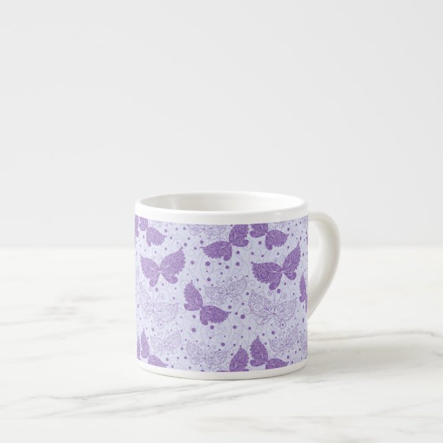 Tasse Expresso Motif de ressort (Devant droit)