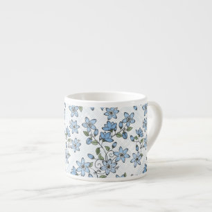 Tasse Expresso Motif floral 2 2