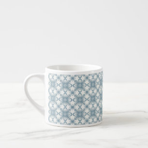 Tasse Expresso Motif floral scandinave