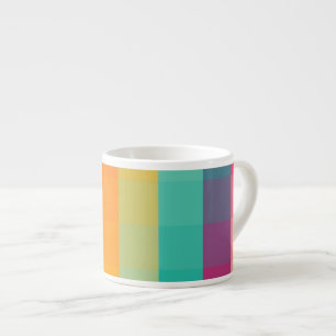Tasse Expresso Motif géométrique abstrait