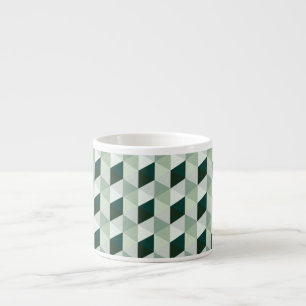 Tasse Expresso Motif Géométrique Abstrait - N° 01