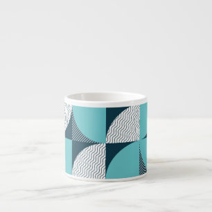 Tasse Expresso Motif géométrique créatif