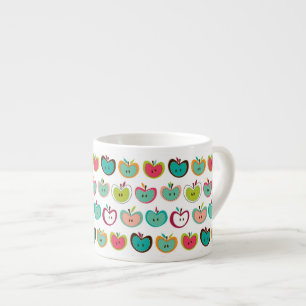 Tasse Expresso Motif mignon de pomme