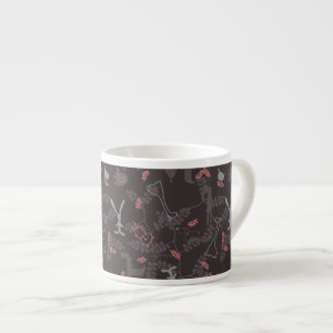 Tasse Expresso motif montrant les animaux 1 de bébé