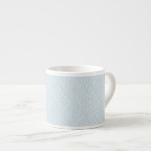 Tasse Expresso Motif Pastel Blue Flowers