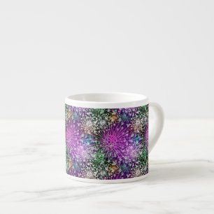 Tasse Expresso Motif tacheté vif