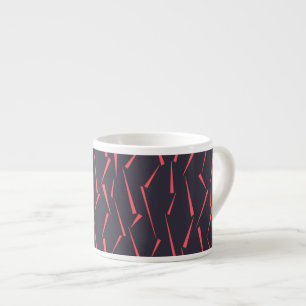Tasse Expresso Motif triangle géométrique moderne abstrait
