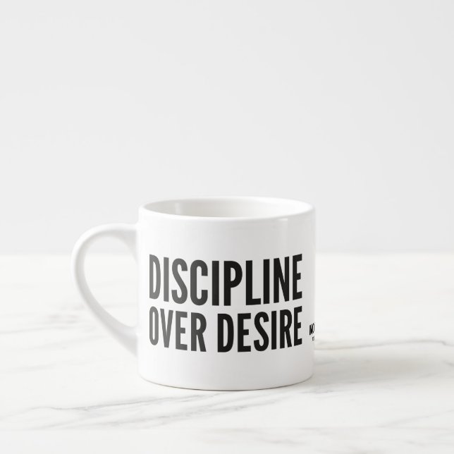 Tasse Expresso MOTIVATIONNALISME© DISCIPLINE_Mok (Gauche)