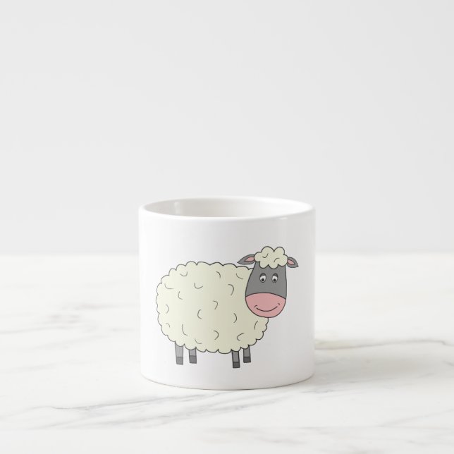 Tasse Expresso Moutons de bêlement de bêlement (Devant)
