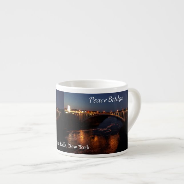Tasse Expresso mule expresso Peace Bridge (Devant droit)