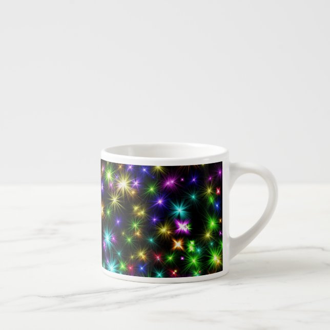 Tasse Expresso Multicolor Christmas Star Rays-57191 (Droite)