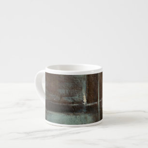 Tasse Expresso Mur en brique rouge et gris