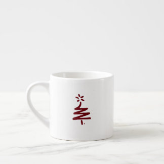 Tasse Expresso Musique Espresso Petit Arbre Rouge