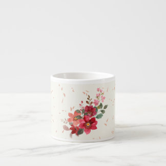 Tasse Expresso Musique Espresso Rouge