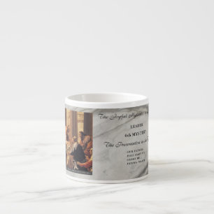 Tasse Expresso Mystères joyeux du Rosaire #4 : Présentation