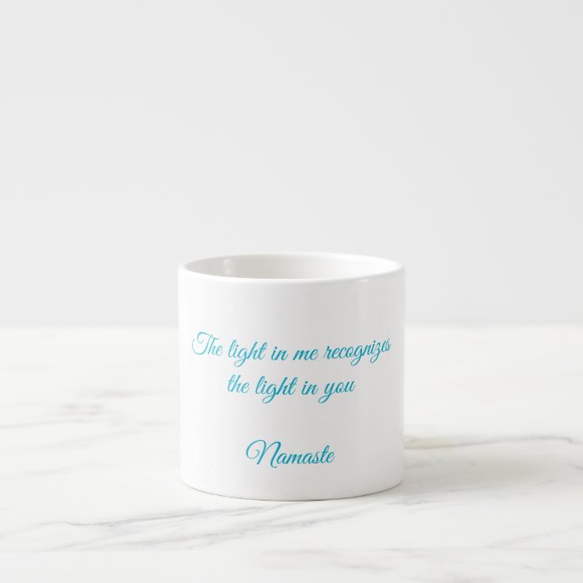 Tasse Expresso Namaste (Devant)