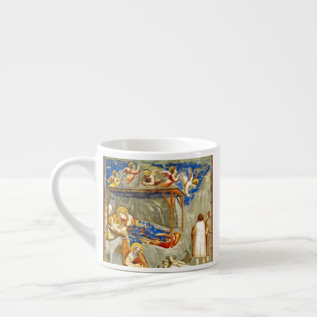 Tasse Expresso Nativité Naissance de Jésus (Gauche)