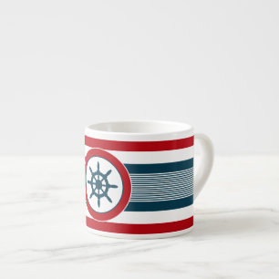Tasse Expresso Nautical design