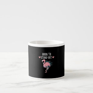 Tasse Expresso Né Pour Se Retrouver De Mignons Amateurs De Flaman