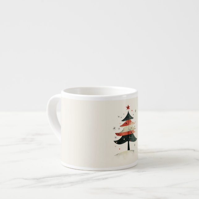 Tasse Expresso Noël (Devant gauche)