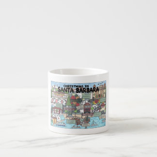 Tasse Expresso Noël à Père Noël Barbara