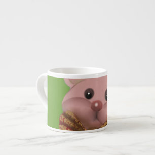 Tasse Expresso nounours avec ruban