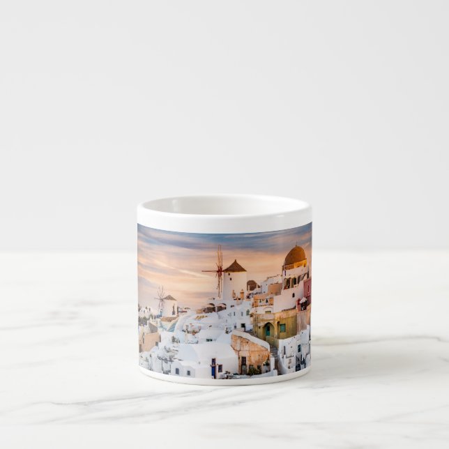 Tasse Expresso Oia Santorini (Devant)