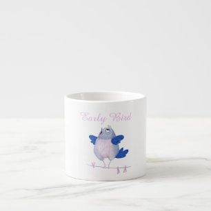 Tasse Expresso Oiseau chantant mignon