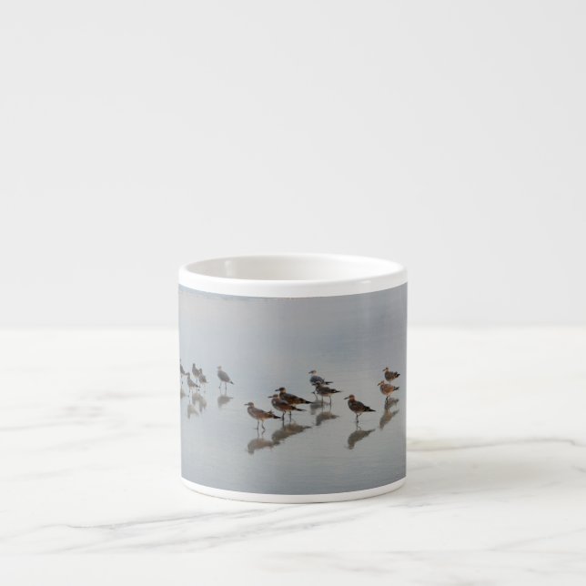 Tasse Expresso Oiseaux de rivage (Devant)