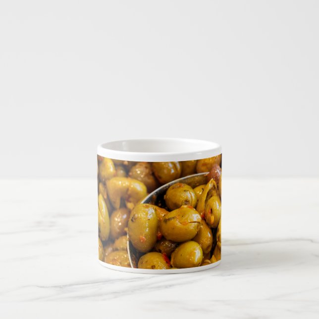 Tasse Expresso Olives épicées Nocellara Etnea (Devant)