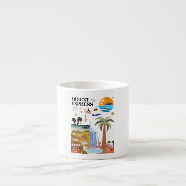 TASSE EXPRESSO ORIENT EXPRESS (Devant)