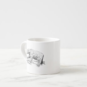 Tasse Expresso Ours blanc