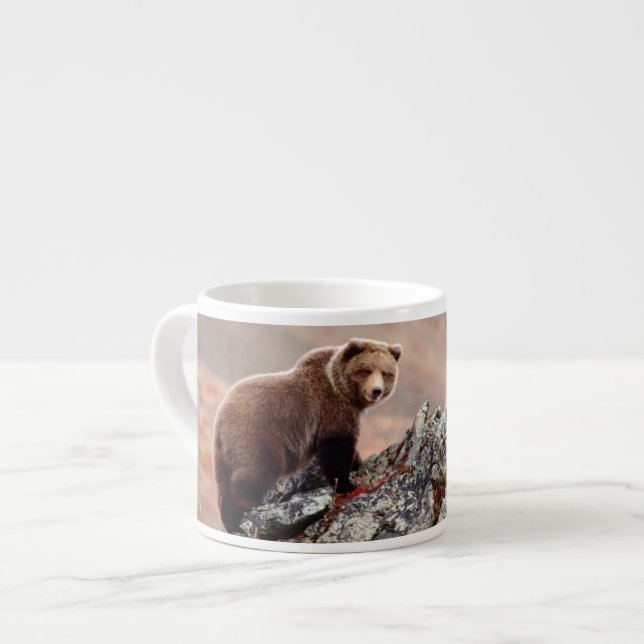 Tasse Expresso Ours Brown de Denali (Devant gauche)